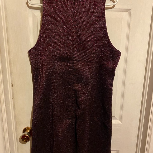 Fabulous wine color sparkly dress - Picture 2 of 3